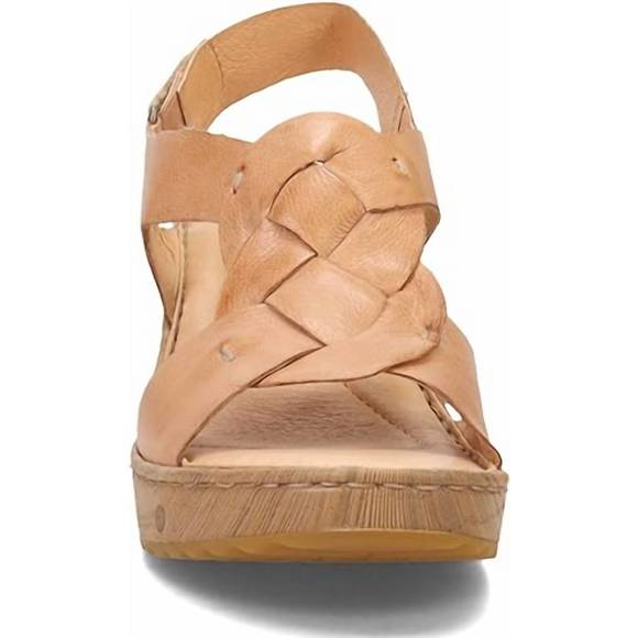 NEW BORN women's nina wedge sandals in natural - Picture 2 of 7